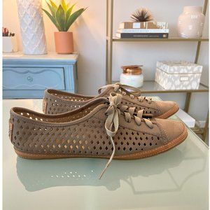 Frye Tegan Perforated Laced Low Sneakers